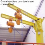 Gru a bandiera motorizzate ed altre soluzioni 